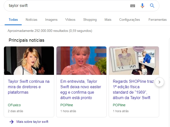 Google notícias